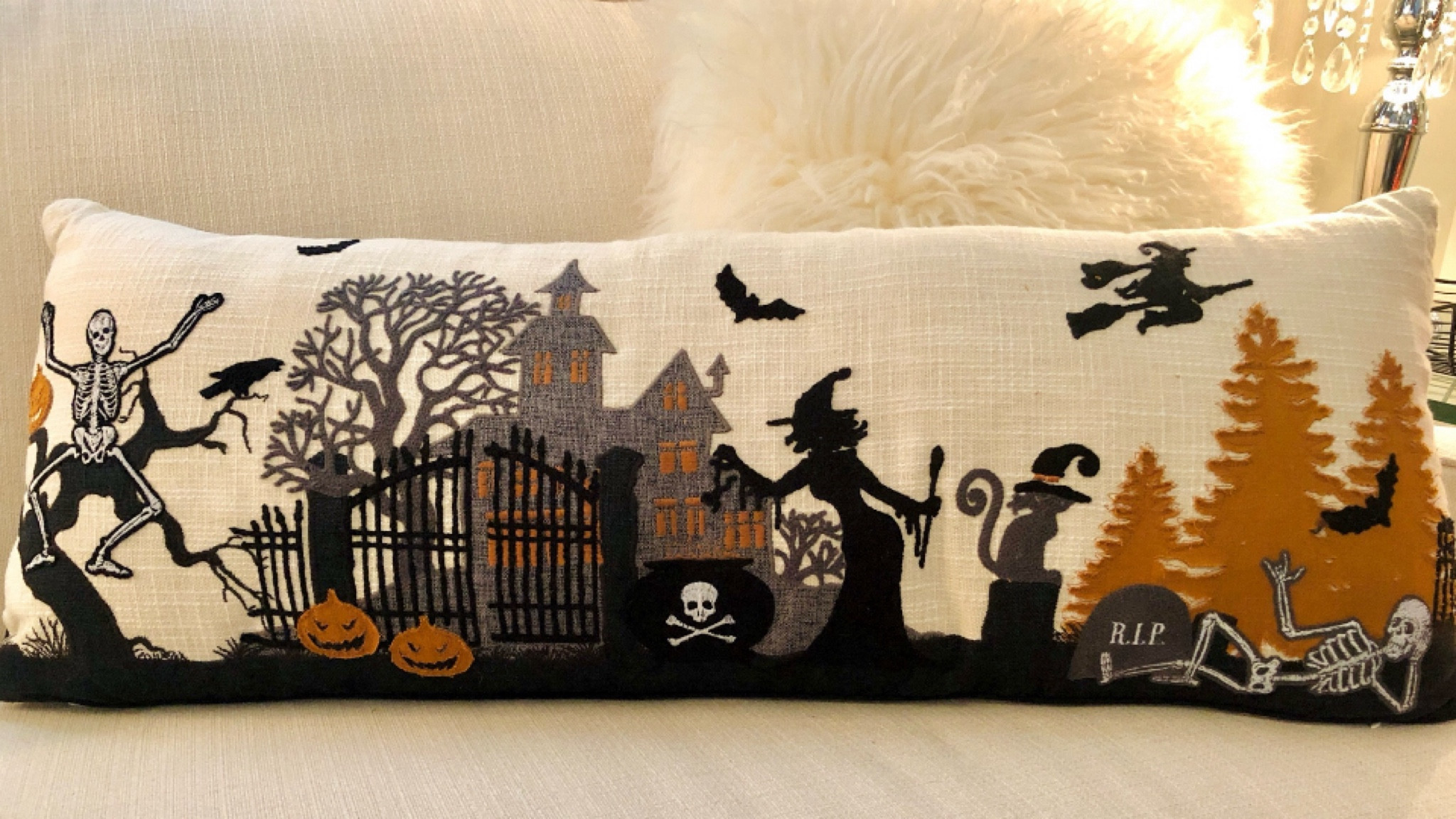 Halloween throw pillows 

#LTKFallSale #LTKSeasonal #LTKHome