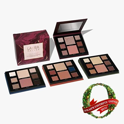 LAURA GELLER NEW YORK 2022 Annual Party in a Palette Set of 4 Curated Full Face Makeup Palettes, ... | Amazon (US)