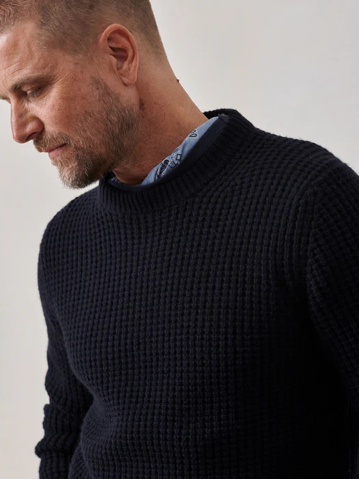 Dark Navy Herdsman Crew - Buck Mason- Modern American Classics | Buck Mason