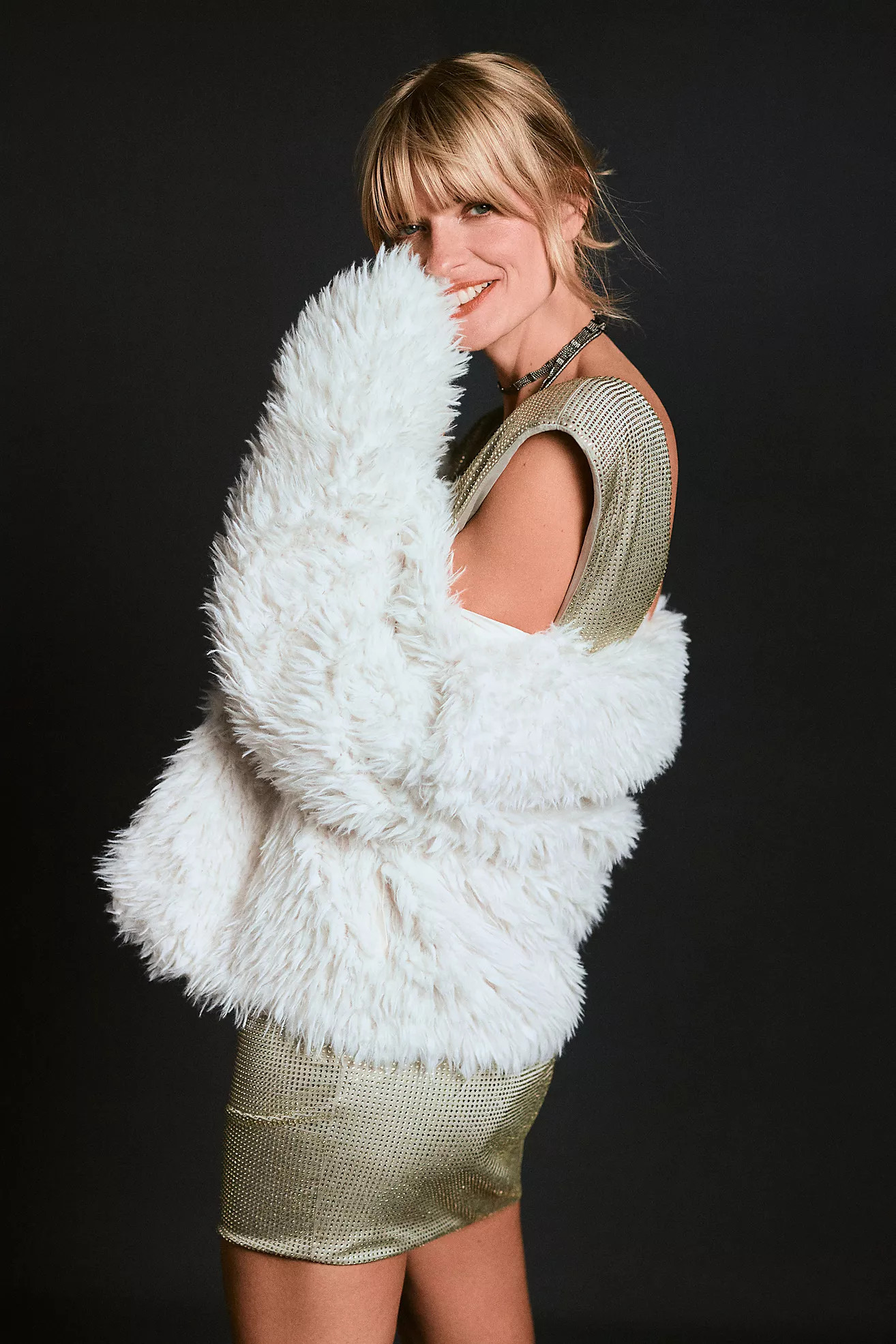 By Anthropologie Faux Fur Jacket | Anthropologie (US)