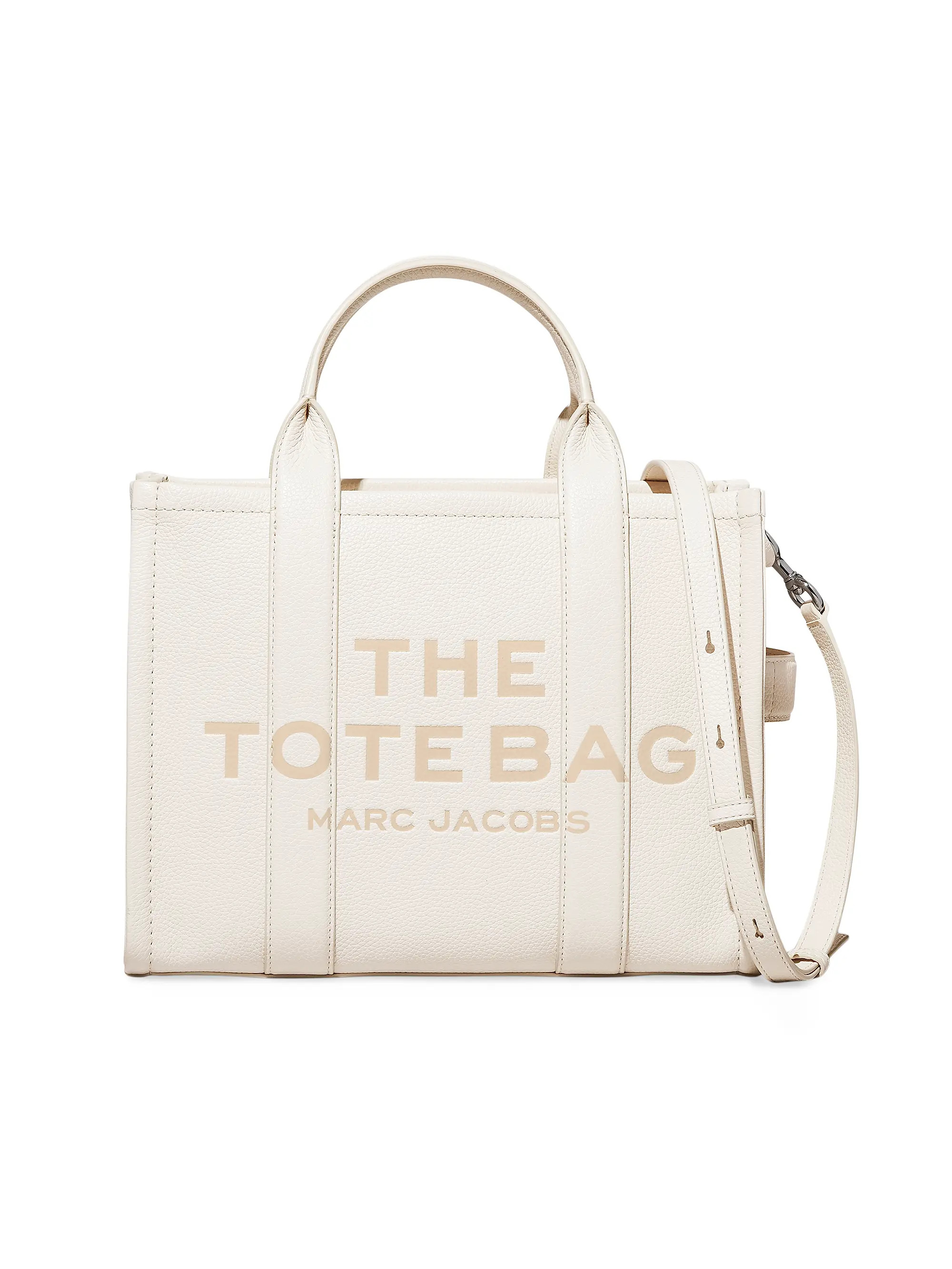 Marc Jacobs The Leather Medium Tote Bag | Saks Fifth Avenue | Saks Fifth Avenue