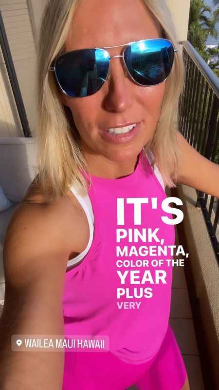 Best magenta pink budget friendly workout style!

#LTKshoecrush #LTKstyletip #LTKfit