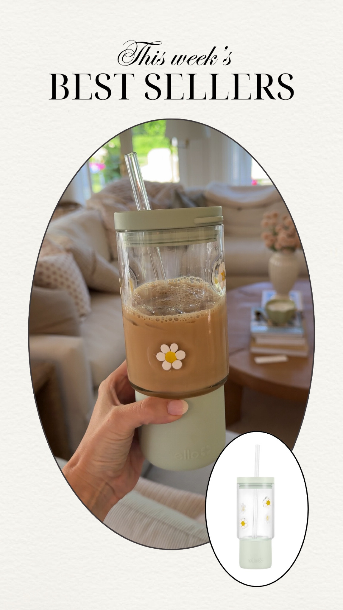 I love this glass non toxic cup for my iced coffees in the morning! 

#LTKfoodie