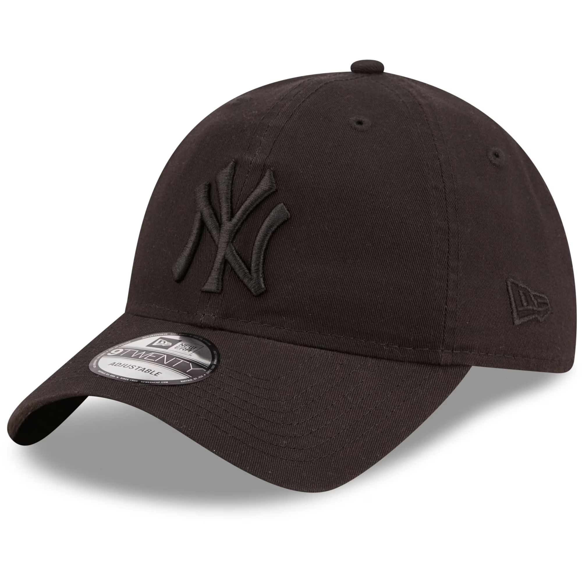 New York Yankees New Era Black On Black Core Classic 2.0 9TWENTY Adjustable Hat | Fanatics