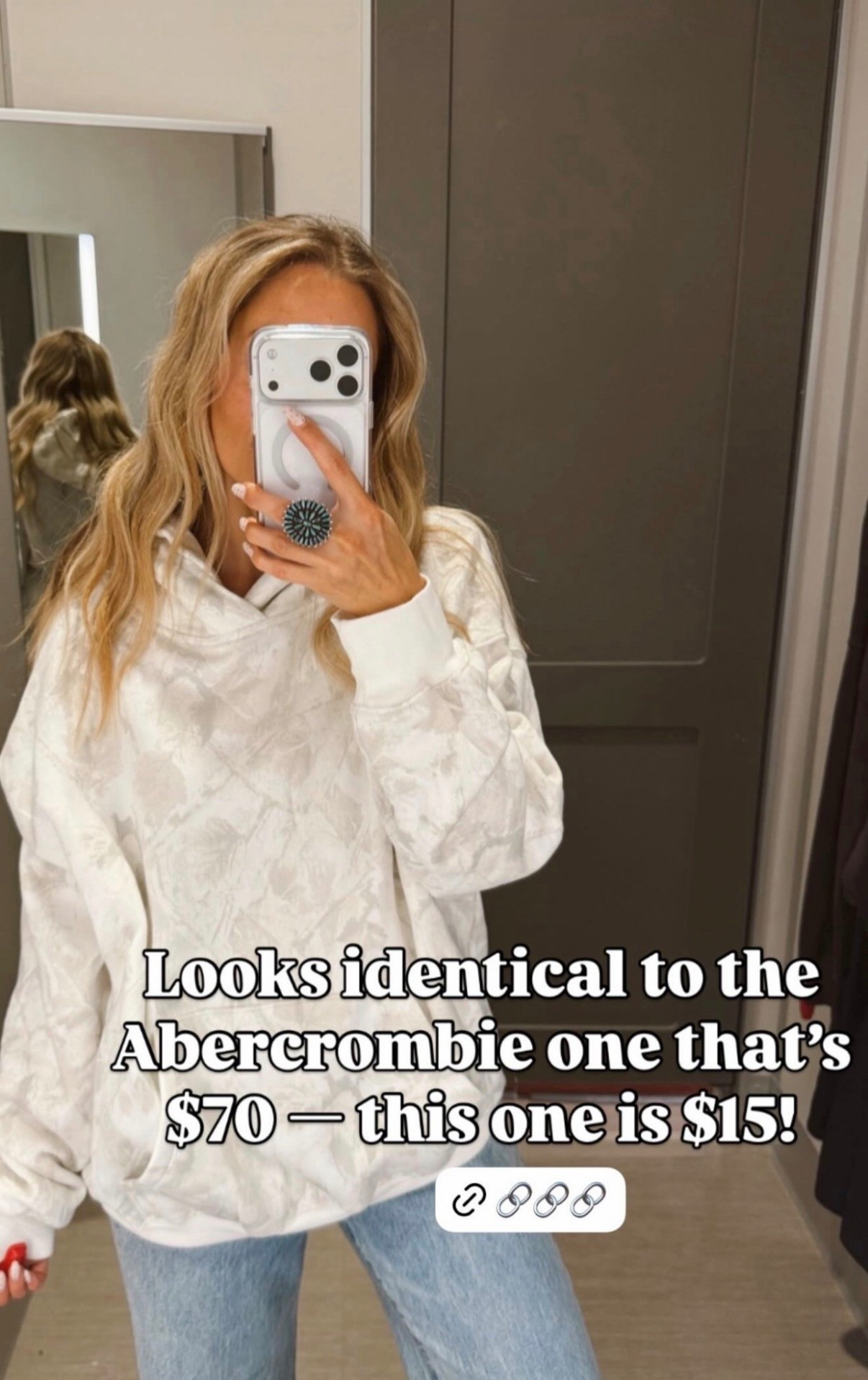 🤍 The perfect camo sweatshirt on MAJOR sale today! 

#LTKGiftGuide #LTKHoliday #LTKCyberWeek