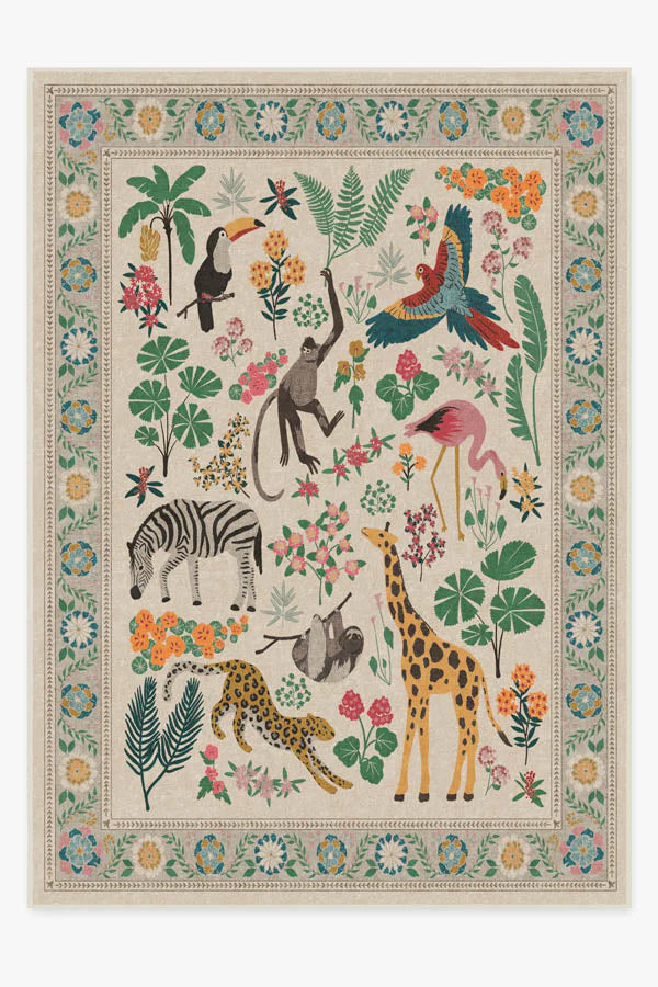 Jingle Jungle Flatwoven Rug by Iris Apfel | Ruggable
