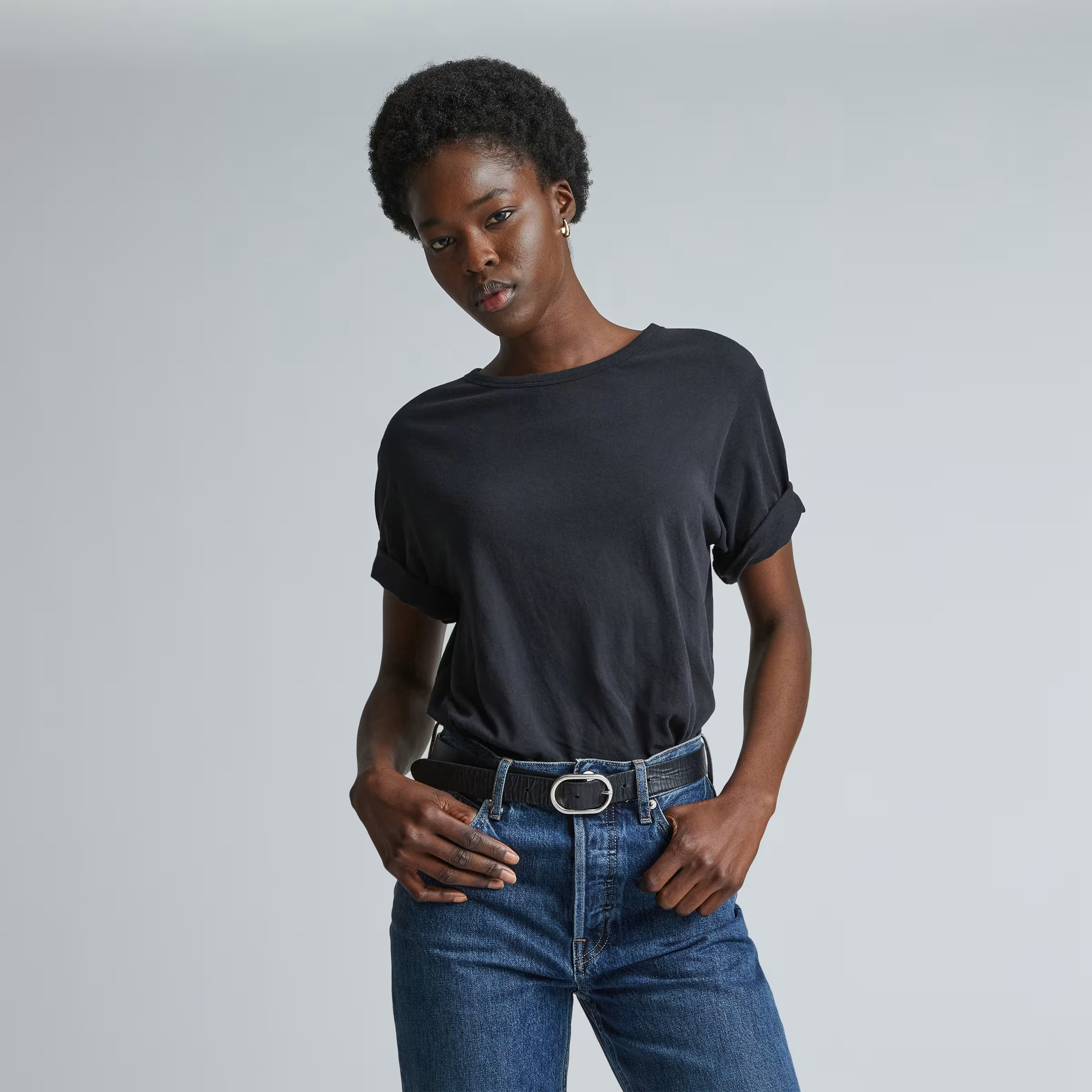 The Air Oversized Crew Tee | Everlane
