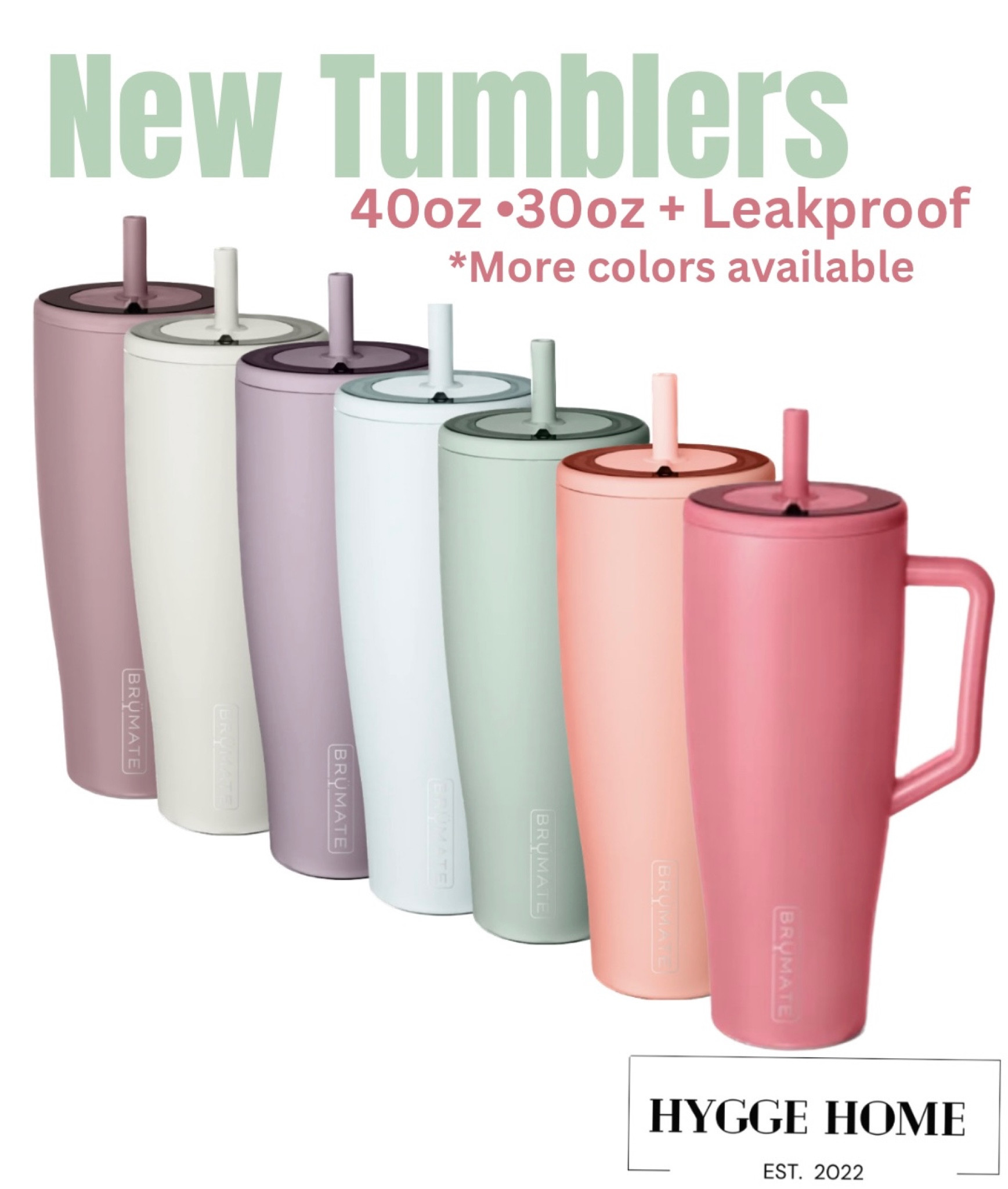 New Brumate era tumblers. Available in 40oz and 30oz. Best part they fit in cup holders, have a handle and are leakproof! 🍁Use code:BECERA to save

•Brumate •Stanley •simple modern •love it •aesthetic •travel •sports •workout •hygge home •water bottle •for her •for him •pastels •neutrals #LTKFind #LTKBacktoSchool

#LTKtravel