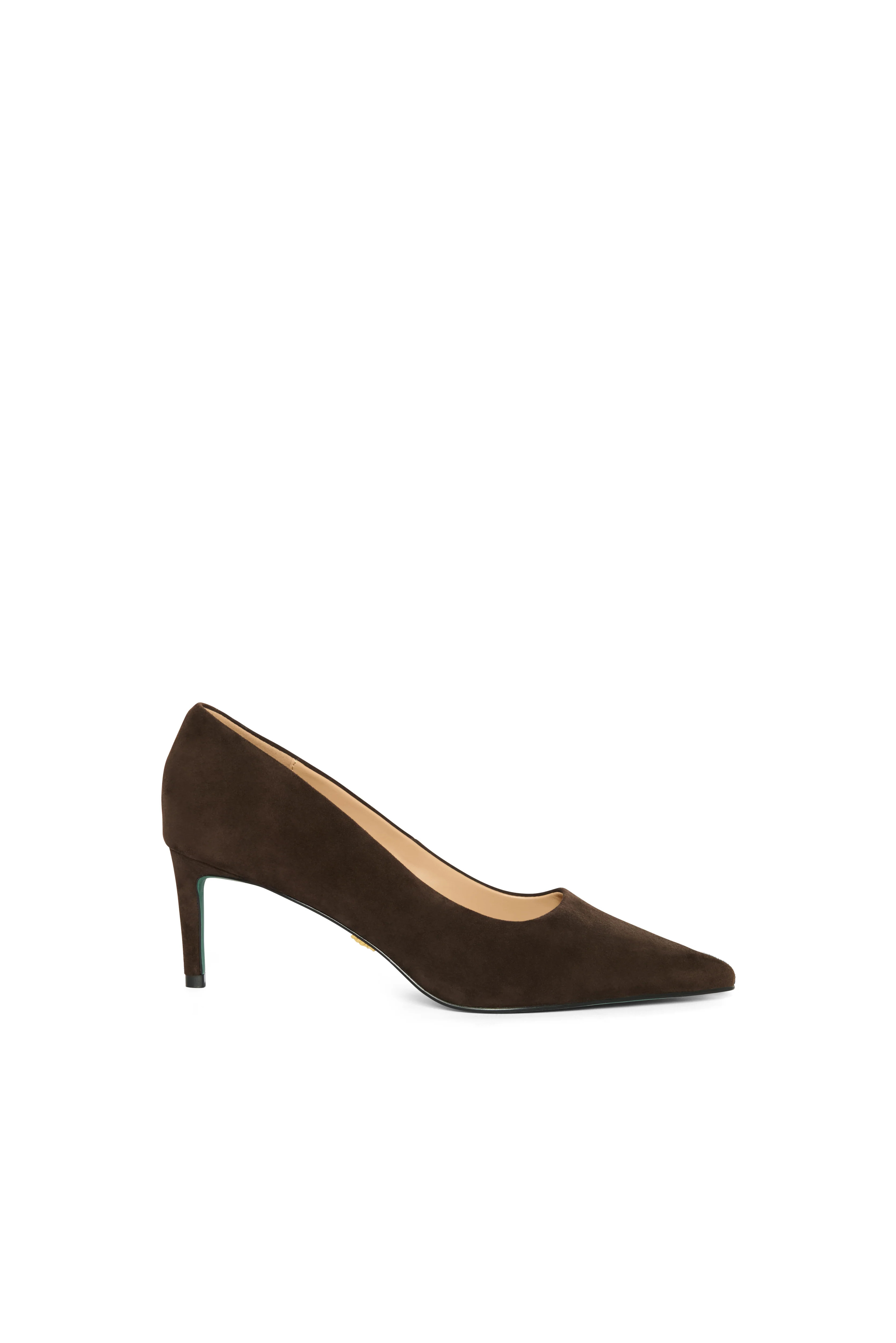 Chelsea Stiletto (Chocolate Suede) | Holland Cooper