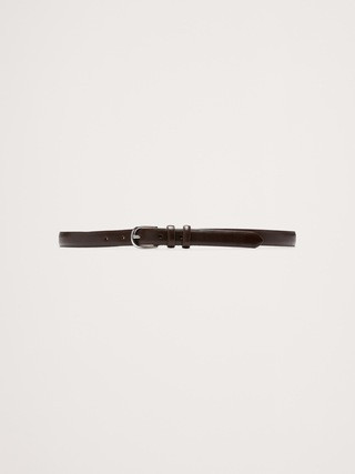 Slim Leather Belt | Banana Republic (US)