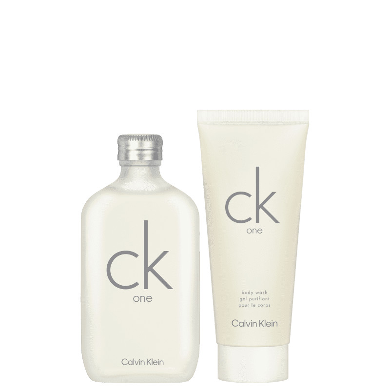 Conjunto CK One Calvin Klein Unissex
             - Eau de Toilette 100ml + Loção de Banho 100m... | Beleza Na Web (BR)
