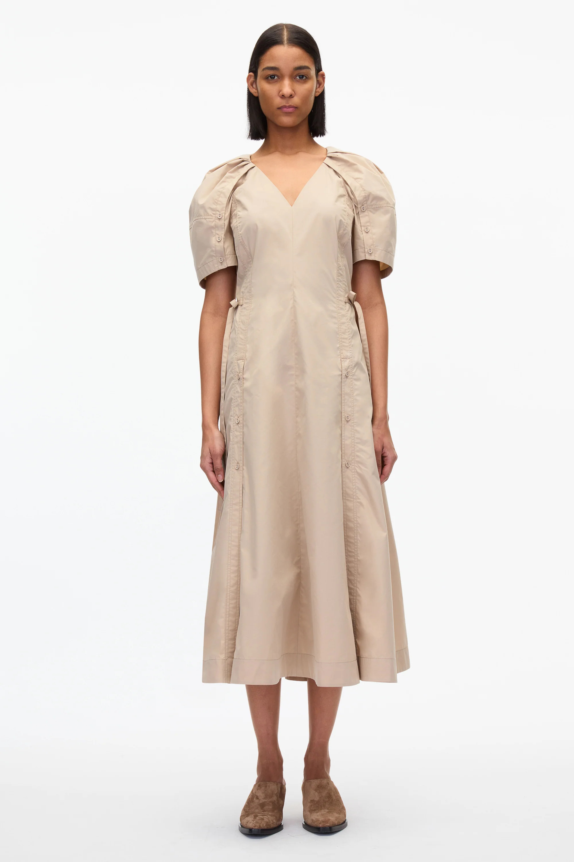 Bloom Sleeve V-Neck Dress | 3.1 Phillip Lim