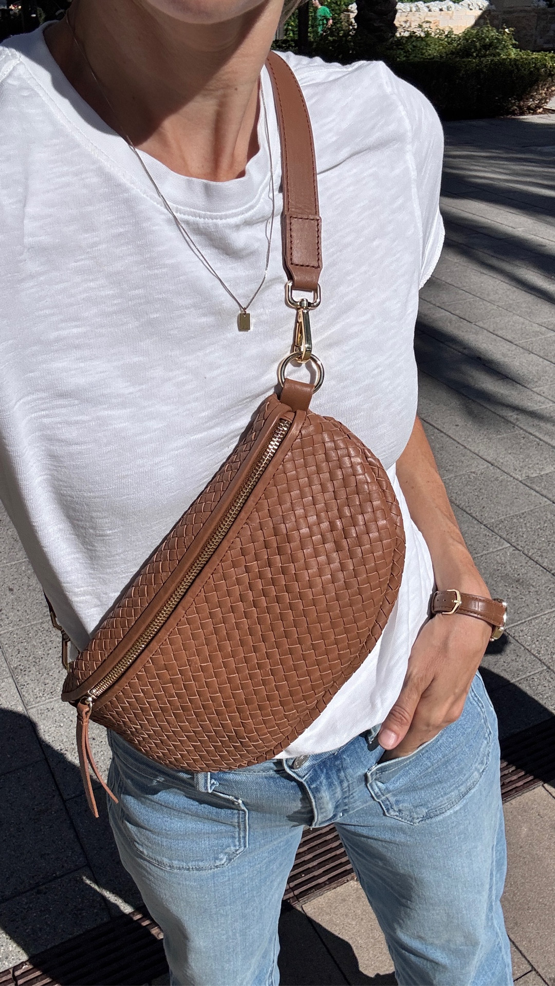 Love both of these outfits! If you’ve never gotten denim from Quince jump on these ASAP while these colors are still in stock. The first pair I’m wearing are the Bella stretch wide leg jeans and I’m wearing a size 27 with a 30 inch inseam in the seaside blue. I’m wearing them with a cashmere sweater - size medium in the color brown. I sized up one in the sweater cause I wanted it to have a little bit looser fit. If you want it more fitted get your normal size.

And then the second outfit is a T-shirt from @OneQuince that I love paired with the Bella stretch patch pocket wide leg jeans in color frosted blue. I’m wearing a size 27 with a 30 inch inseam. And they fit incredible. If I wanted them a bit more tight, I maybe could’ve sized down one cause they have so much stretch. And then I got my bag in cognac - it’s  oversized and incredible! I cannot believe the price because a bag like this in a boutique would be well over $200.

Everything is linked below! As well as some other pieces I’ve gotten from them recently.

 #QuincePartner


#LTKFindsUnder100 #LTKStyleTip #LTKFindsUnder50