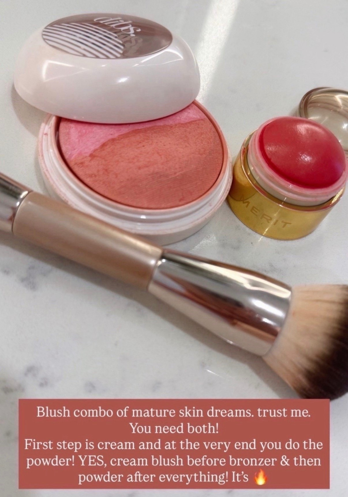 My blush combo you all ask me about daily! ! 💋🔥
Cream blush: lebonbon
Powder: pop star

Cream FIRST- powder LAST! Mature skin blush combo that will have people stopping you!🔥

Blush. Makeup. Beauty. Spring makeup. 

#LTKBeauty #LTKootd #LTKgrwm