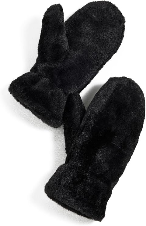 Hat Attack Women's Faux Fur Mittens | Amazon (US)