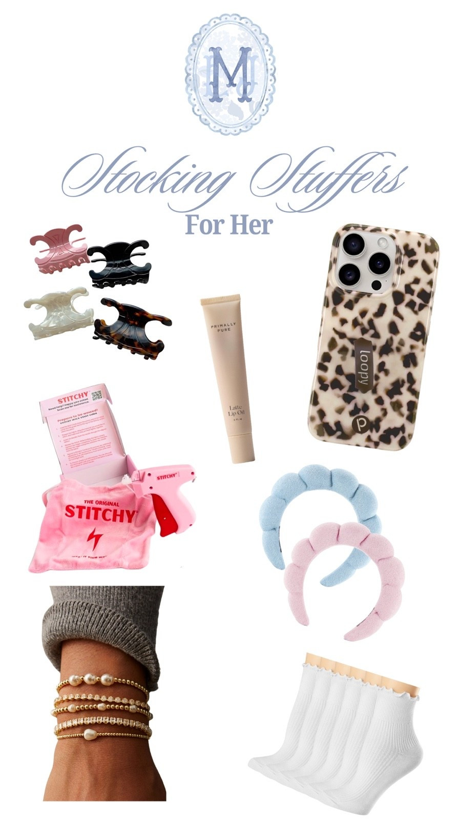 Stocking stuffers she’ll reach for every single day 🎀 Little luxuries + practical favorites all wrapped up in one place! Use code ‘mckenzilane’ for a discount on a Loopy Case and ‘MCKENZI’ on Primally Pure products! 

#LTKFindsUnder50 #LTKGiftGuide #LTKHoliday