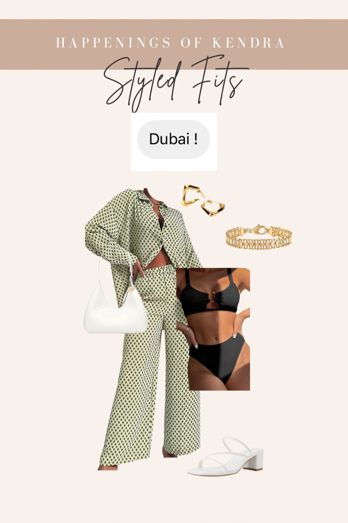 Dubai Styled Outfit 

#LTKunder50 #LTKtravel #LTKstyletip
