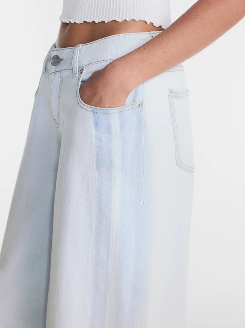 No Boundaries Ultra Baggy Jeans, 32.5'' Inseam, Women's and Women's Plus 00-4X | Walmart (US)