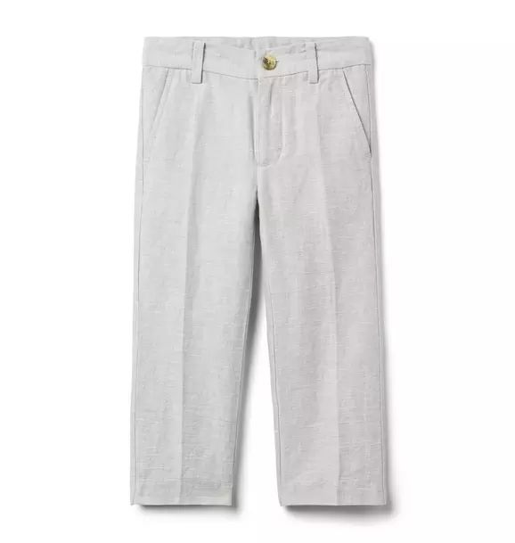 Linen-Cotton Suit Pant | Janie and Jack