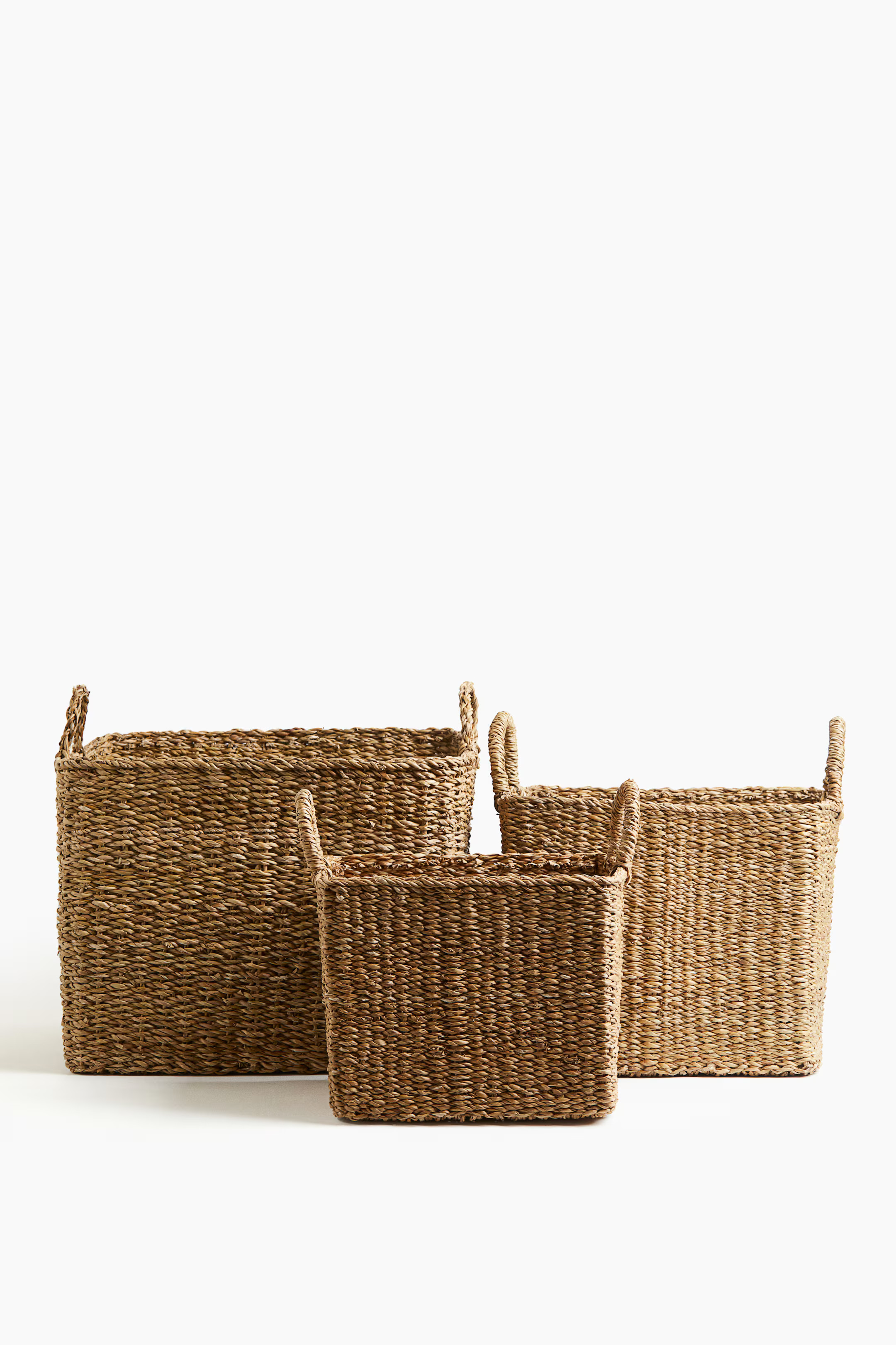 Large Braided Storage Basket - Beige - Home All | H&M US | H&M (US + CA)