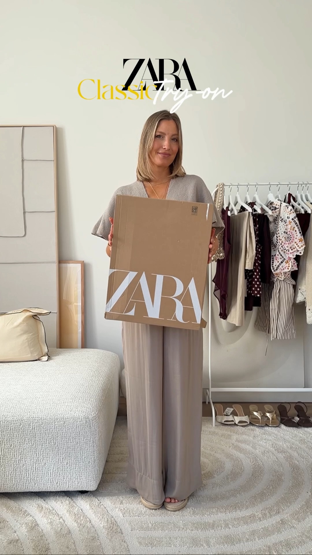 A classic Zara try-on with timeless neutrals, rich chocolate tones and effortless summer tailoring!! 🤎✨ These pieces are perfect if you love outfits that look elevated but still feel easy to wear!

* I’ve linked the pink version of the palazzo trousers, but it will take you to the brown ones 🔗

Tops S, trousers 40 or M, blazers S, I’m 23 weeks pregnant so keep that in mind 🥰

Like this post to save it to your favourite folder and come back later to shop.

Zara try on, Zara new in, Zara outfits, neutral outfit ideas, quiet luxury outfits, wide leg trousers outfit, tailored shorts outfit, chocolate brown outfit, burgundy outfit, summer work outfit, classy outfit ideas, effortless chic style, linen trousers outfit, denim jacket outfit, blazer outfit women, elegant everyday outfit, minimal style outfits, neutral wardrobe staples, chic summer outfits, timeless outfit ideas

#LTKWorkwear #LTKSeasonal