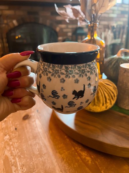 Polish pottery cat mug - fur mom - mugs - Amazon Home - Amazon Finds 

#LTKhome #LTKSeasonal #LTKunder50