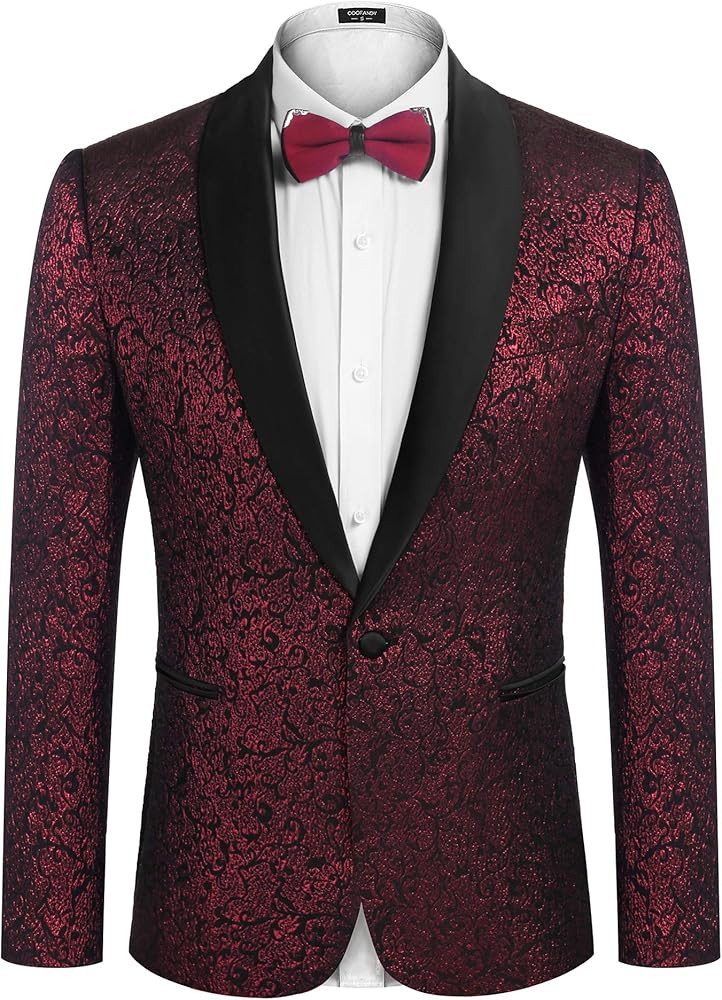 Burgandy Tux | Amazon (US)