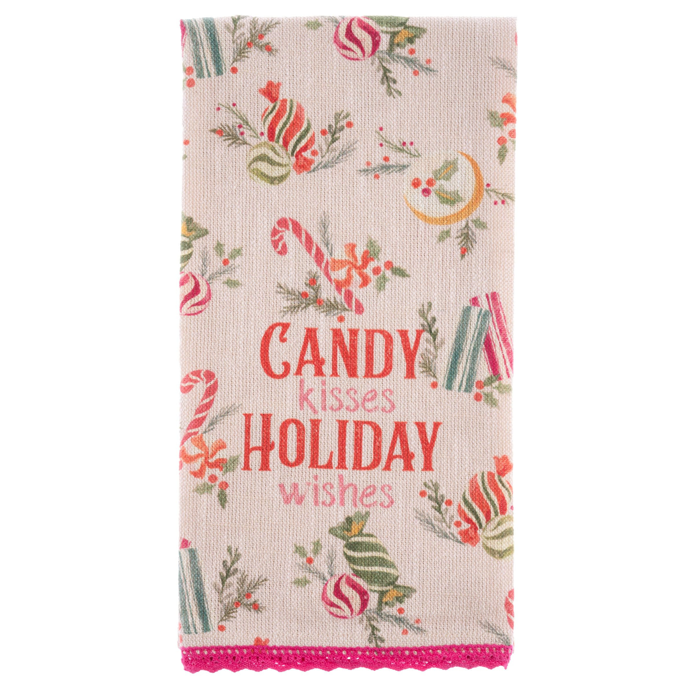 Karma Holiday Tea Towel - 100% Cotton Hand Towels for The Kitchen - Modern Home Decor – Holiday... | Amazon (US)