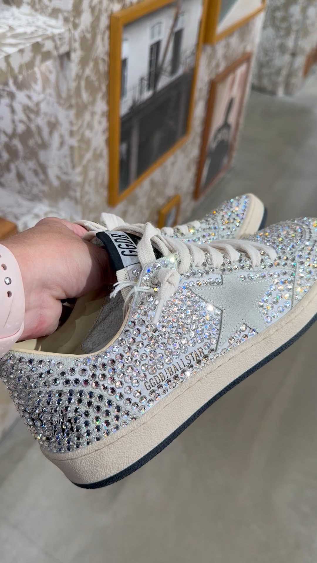 These Swarovski covered golden Goose shoes were to die for! I found these in the Charleston store! They were beautiful!!!!

#LTKShoeCrush #LTKStyleTip #LTKTravel