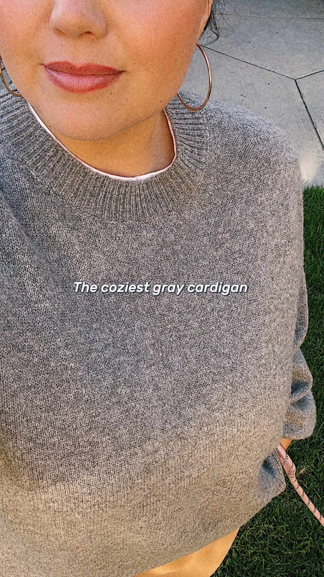 Cozy gray cardigan 

#LTKWorkwear #LTKMidsize #LTKStyleTip