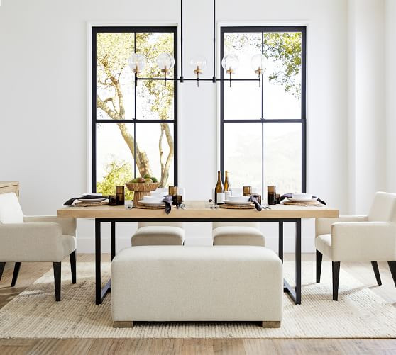 Malcolm Extending Dining Table | Pottery Barn (US)