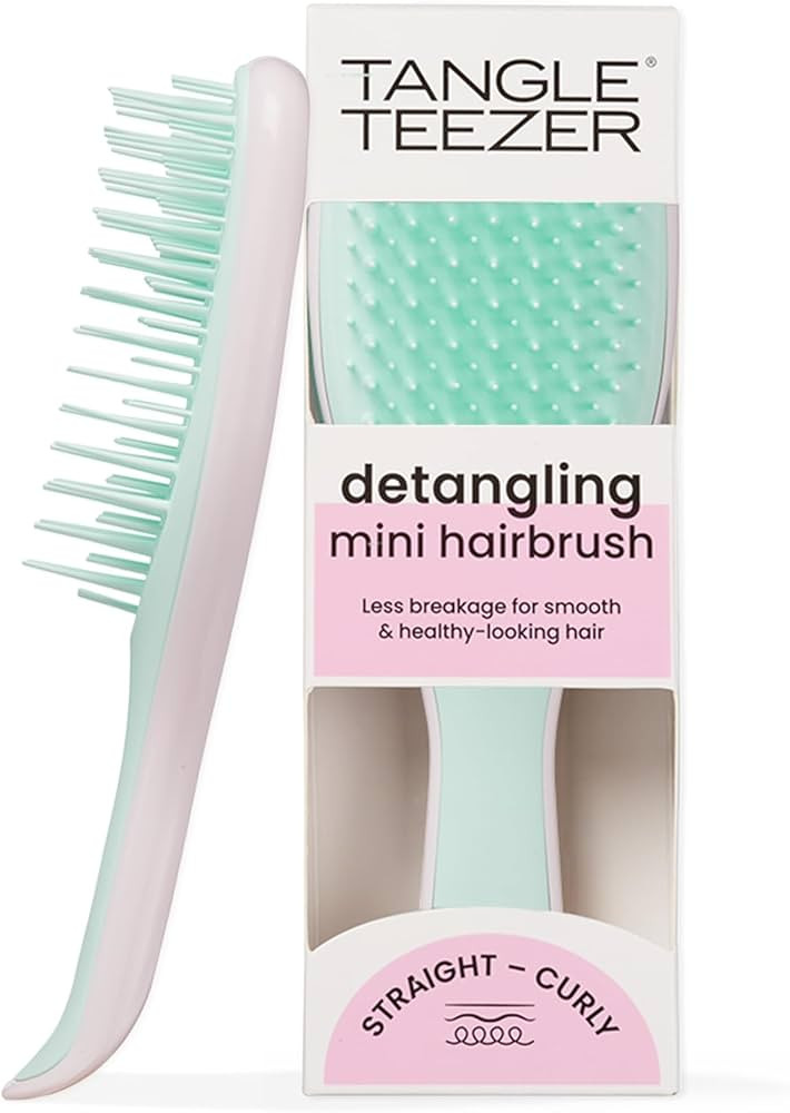 Tangle Teezer Ultimate Detangler Hairbrush, Eliminates Knots & Reduces Breakage, Mini Hair Brush ... | Amazon (US)