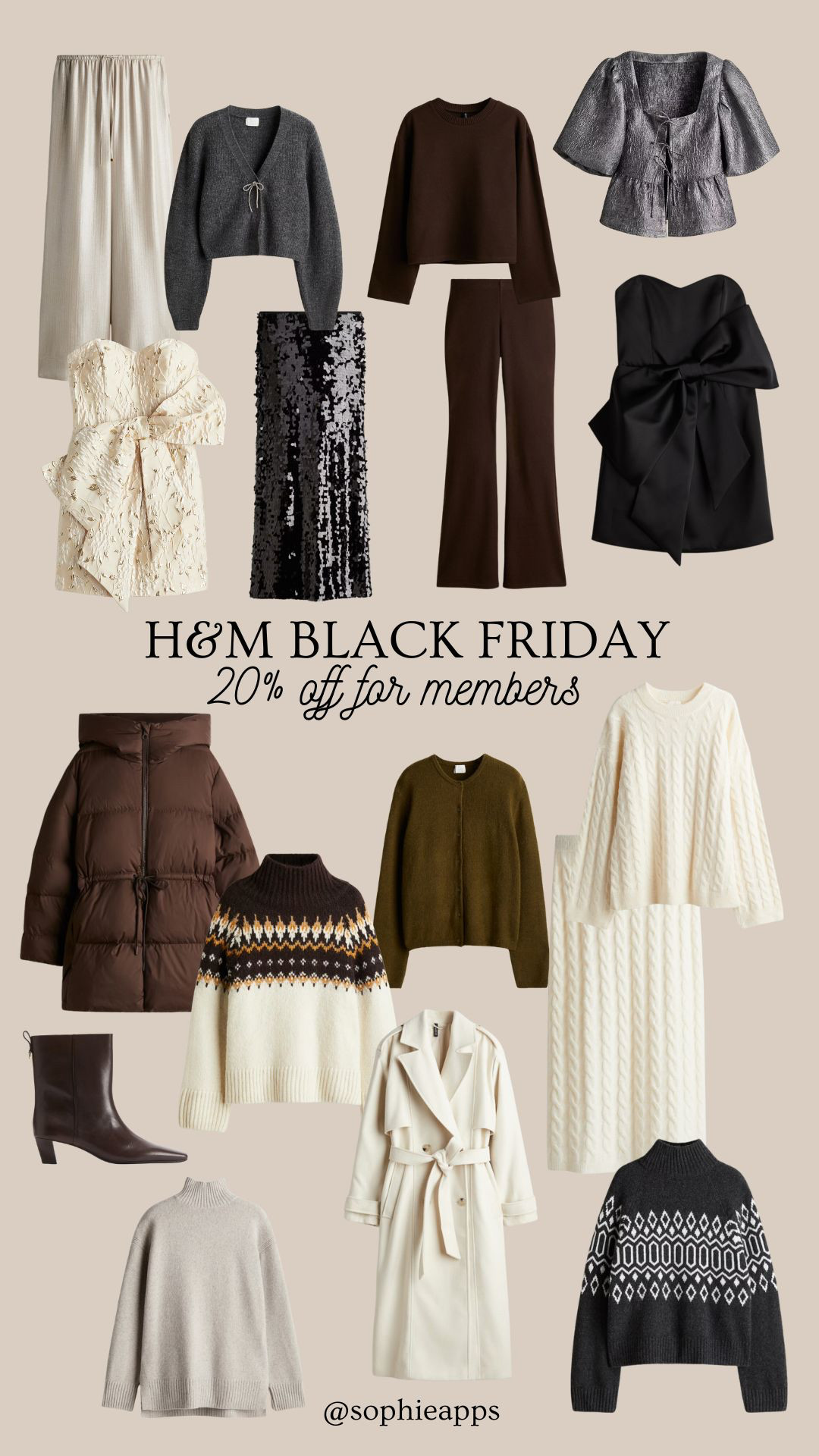 H&M have 20% off for members for Black Friday - here's some of my faves 🖤 

 #LTKCyberWeek #LTKsale #LTKstyletip