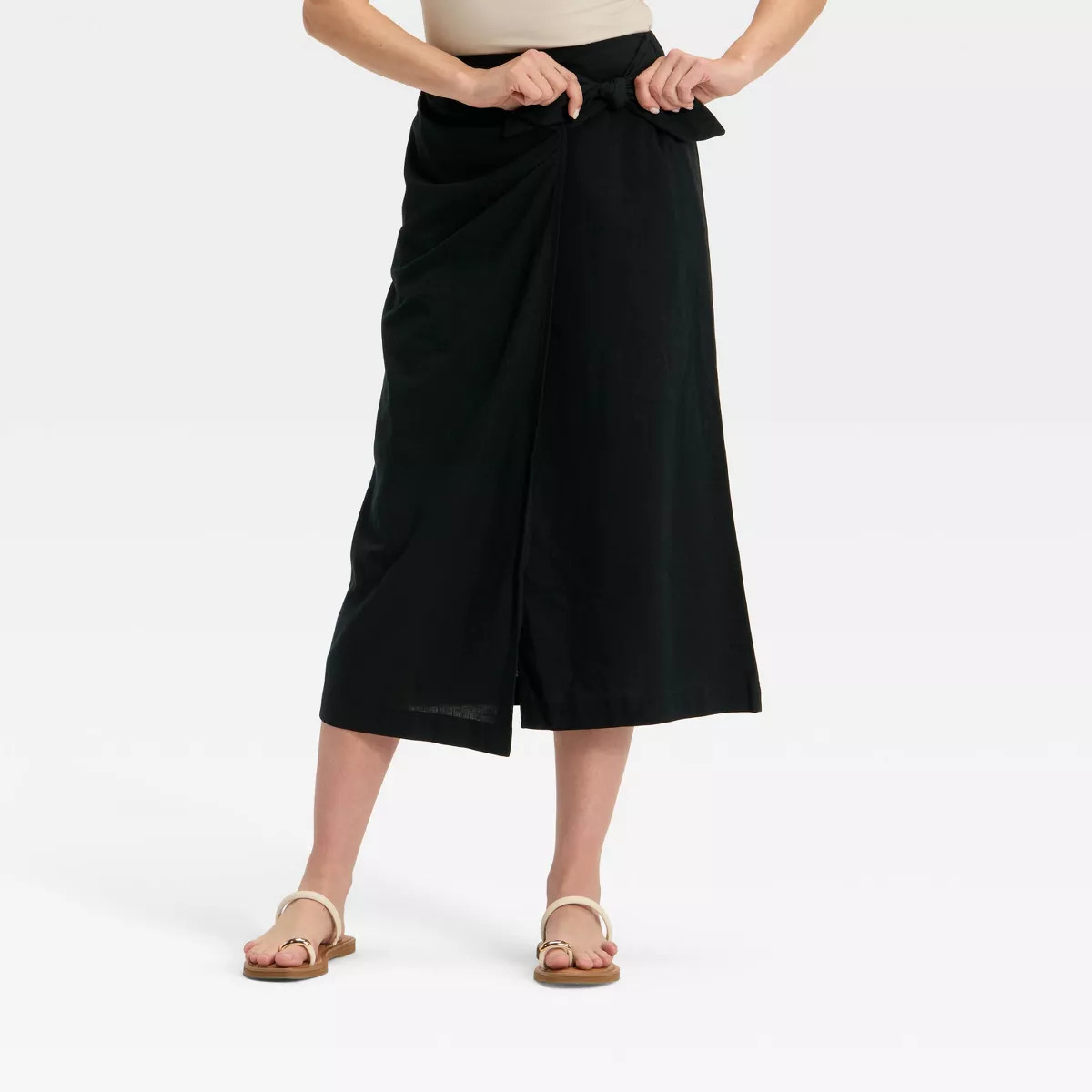 Women's Midi Wrap Skirt - Universal Thread™ | Target