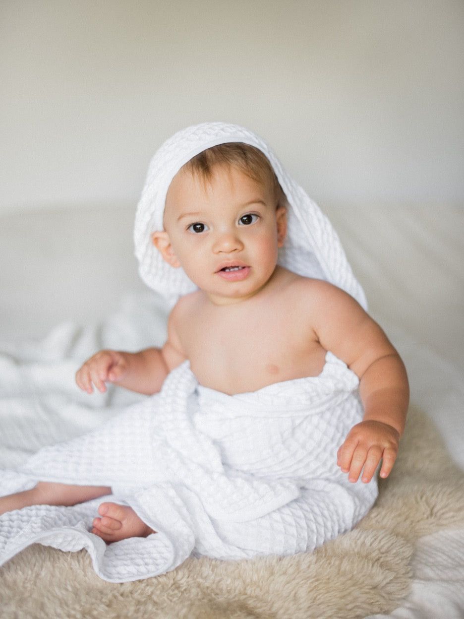 Baby Waffle Towels | One Wednesday