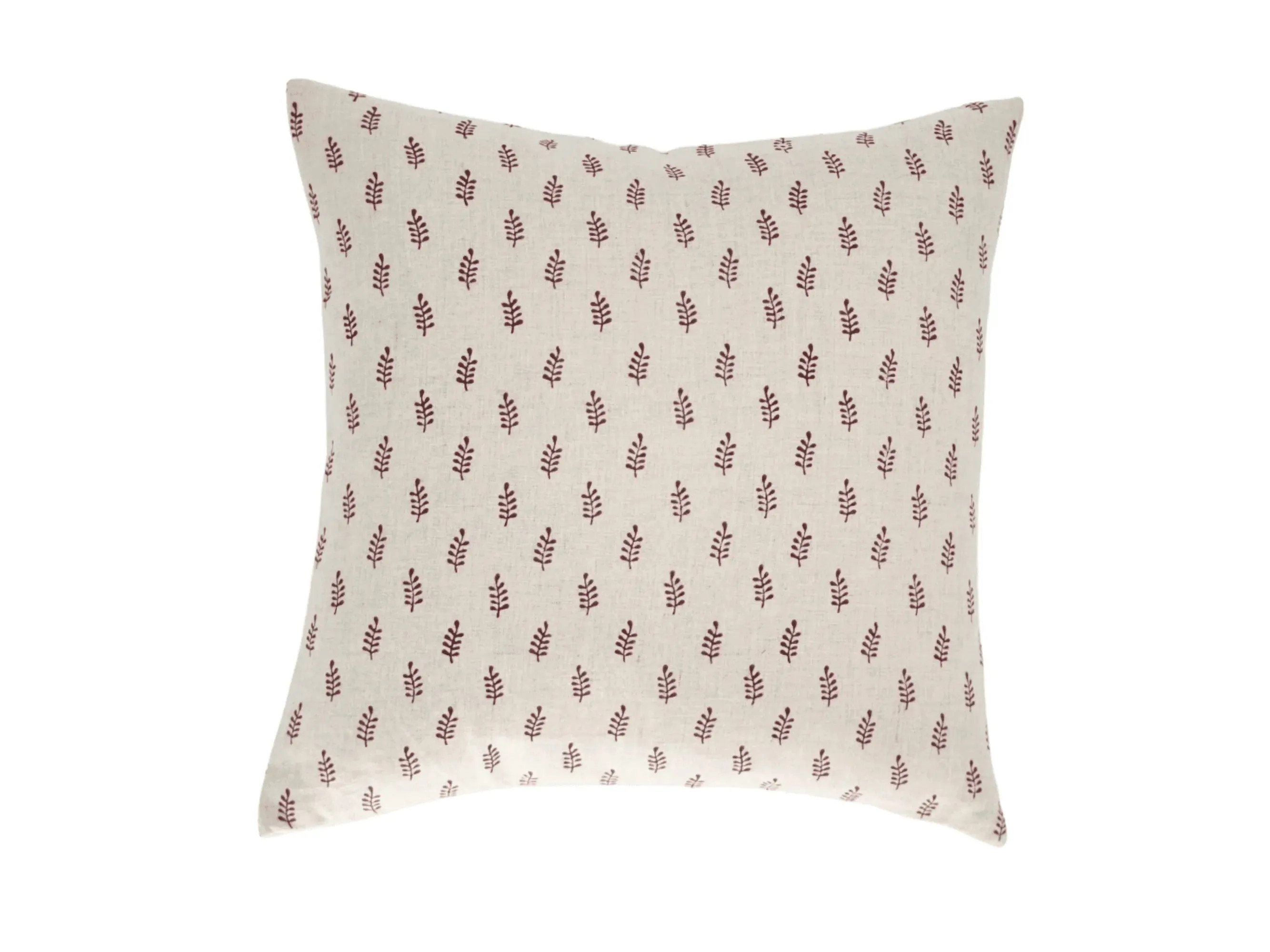 Shop Audrey Block Print Pillow Cover Online | Maple Village Lane