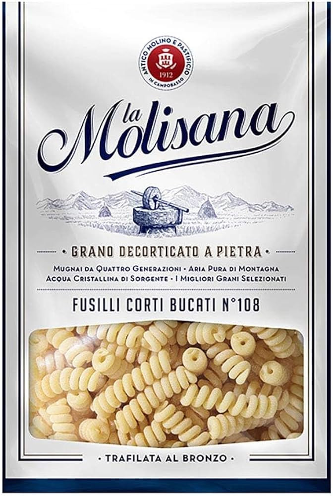 La Molisana Pasta Fusilli Bucati Cort, 1 Pound (Pack of 1) | Amazon (US)