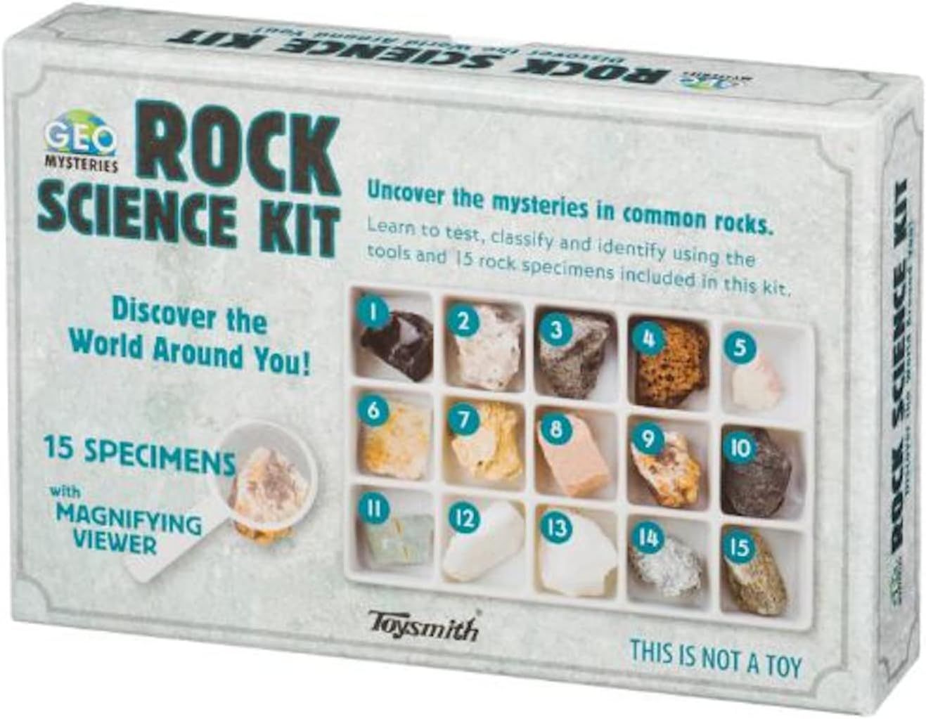 Amazon.com: STEM Toy Rock Science Kit Geology Mineral Specimen For Kid Geologists : Toys & Games | Amazon (US)