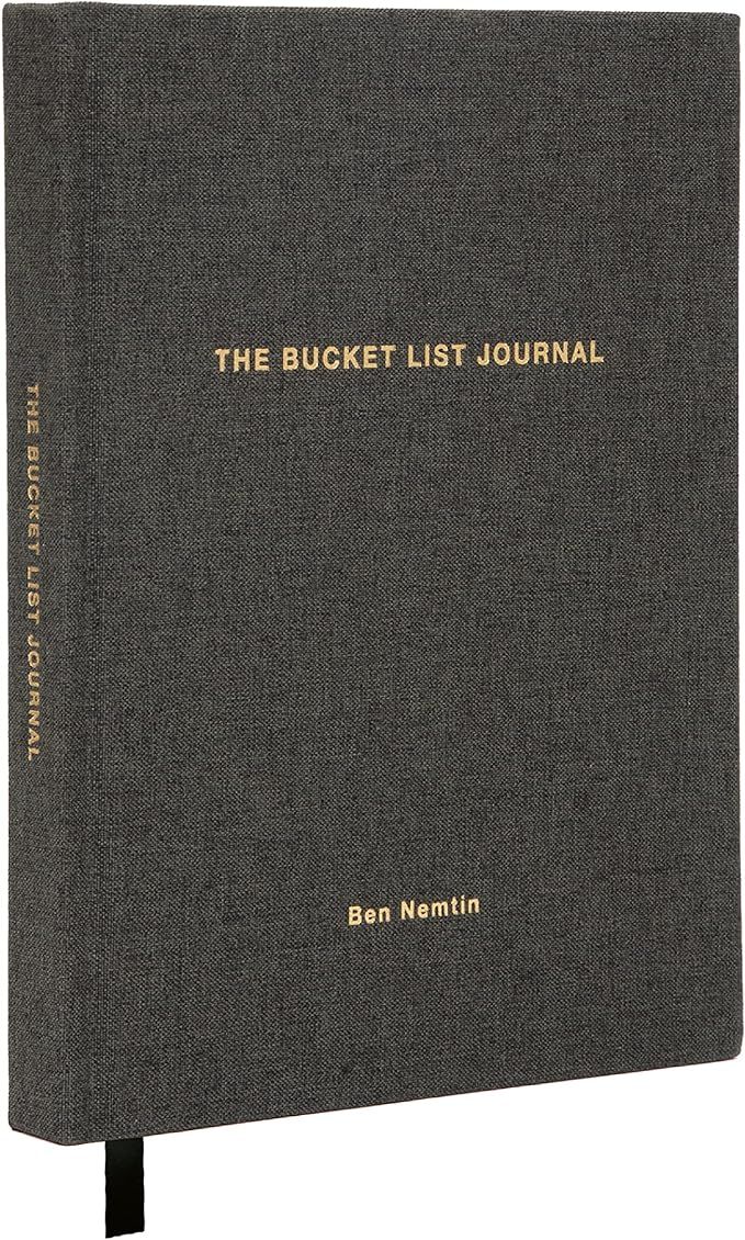 The Bucket List Journal by Ben Nemtin, A Simple Tool to Achieve a Rich and Fulfilling Life - Dail... | Amazon (US)