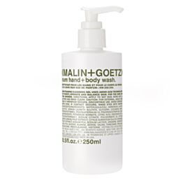 rum hand+body wash. | Malin+Goetz