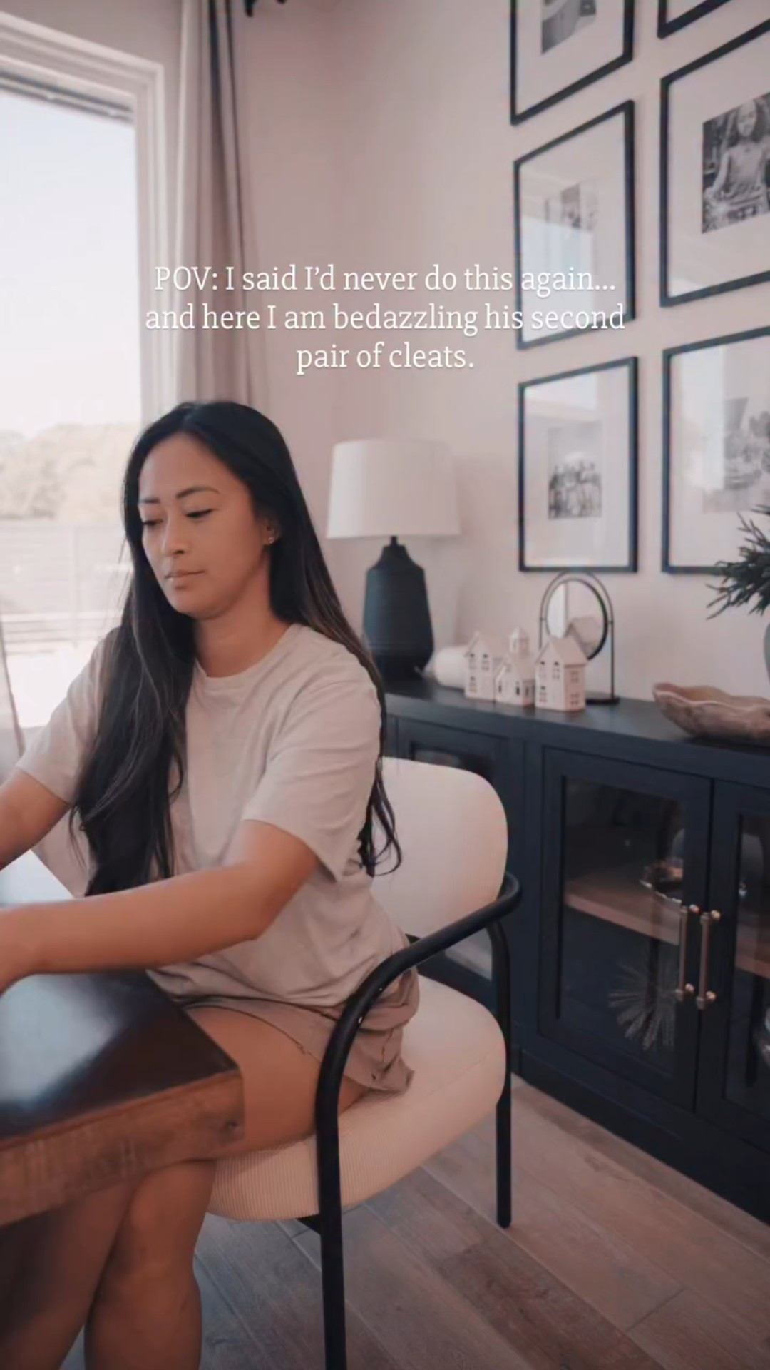 He asked for a new pair of bedazzled cleated for the playoffs…

Did I swear I wouldn’t do this again? Yes. Did I still make him a second pair of sparkly cleats? Also yes. Anything for my boy and a little extra drip on the field. ✨🏈 #LTKFamily

#LTKstorytime #LTKmomlife