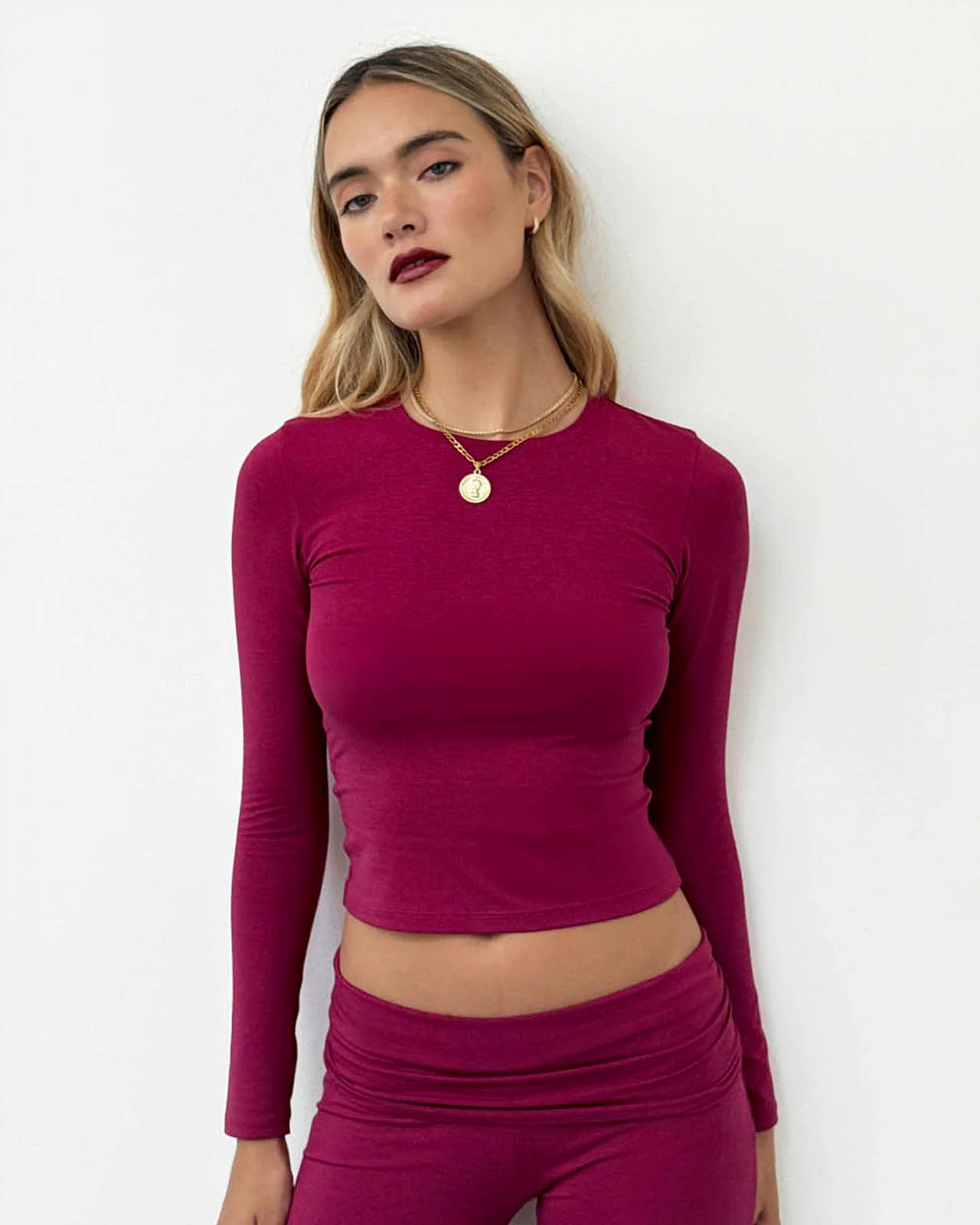 Softie Cotton Long Sleeve Top | florence by mills fashion