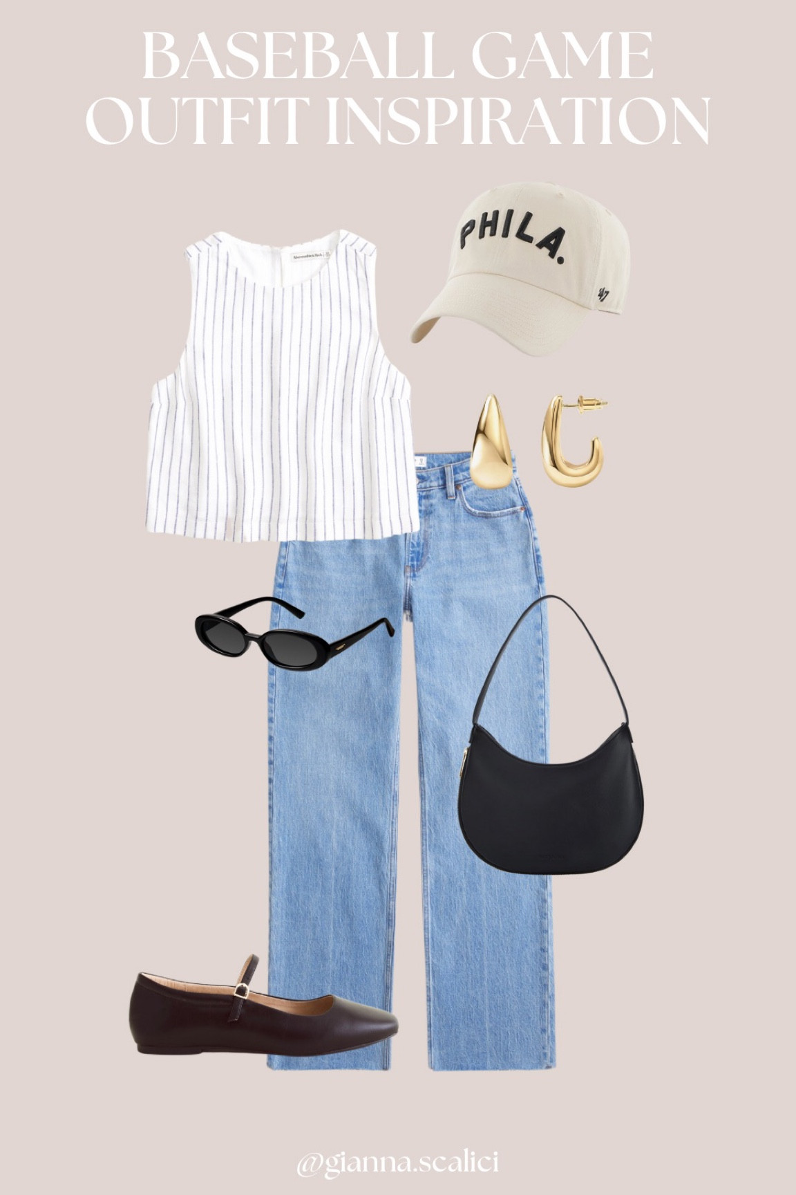 baseball game outfit inspo - casual chic 

baseball game outfit, sporty chic outfit, baseball cap

#LTKstyletip #LTKshoecrush