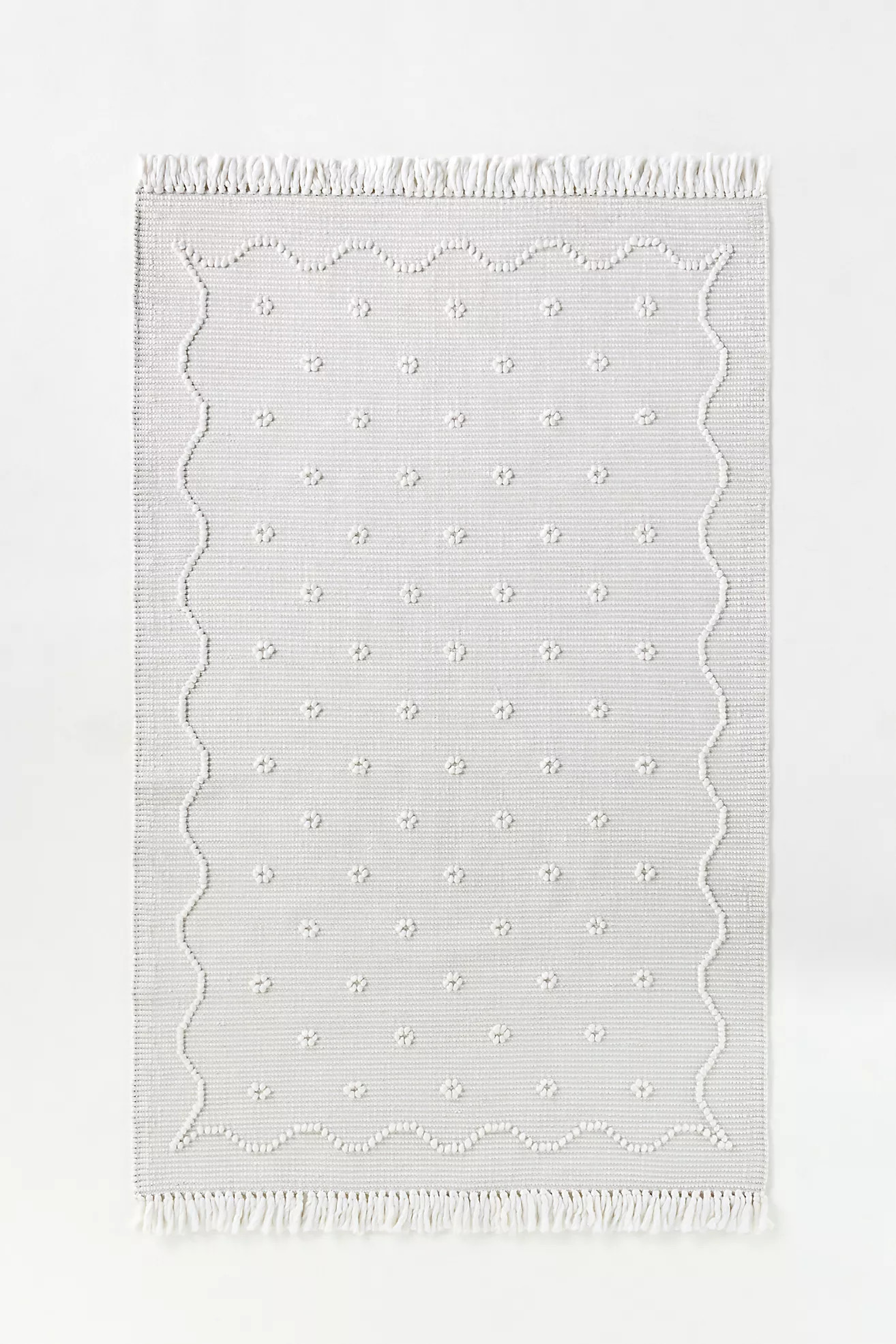 Finley Indoor/Outdoor Flatwoven Tassel Rug | Anthropologie (US)