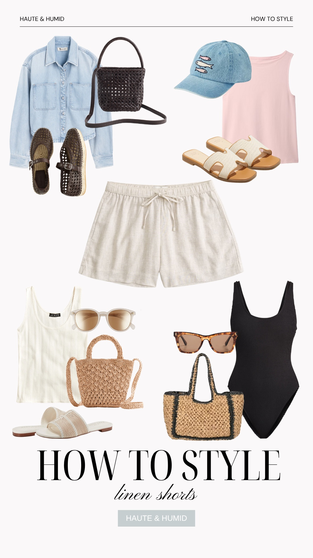4 ways to style linen shorts for the summer  

#LTKFindsUnder100 #LTKStyleTip #LTKOver40