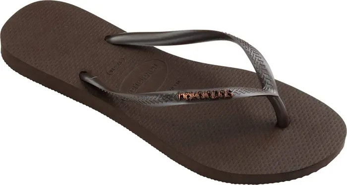 Slim Logo Flip Flop (Women) | Nordstrom