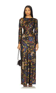 Veronica Beard Gemma Dress in Black Multi from Revolve.com | Revolve Clothing (Global)