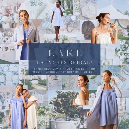 LAKE launches bridal! Covering the bride and bridesmaid’s something new and something blue to make wedding day dreams come true. With matching getting ready gear becoming the norm for bridal parties this is the perfect new collection for LAKE to offer! There are silhouettes to flatter every body type, timeless colors to complement your color scheme, and fuss free necklines to avoid messing up your hair and makeup! I shared a few of my favorite styles offered in today’s blog post at www.PrepInYourStep.com. If you do decide to gift these to your girls, don’t forget LAKE’s beautiful blue gift boxes to check  wrapping bridesmaid’s gifts off your ever growing wedding to-do list! 

#LTKGiftGuide #LTKunder100 #LTKwedding