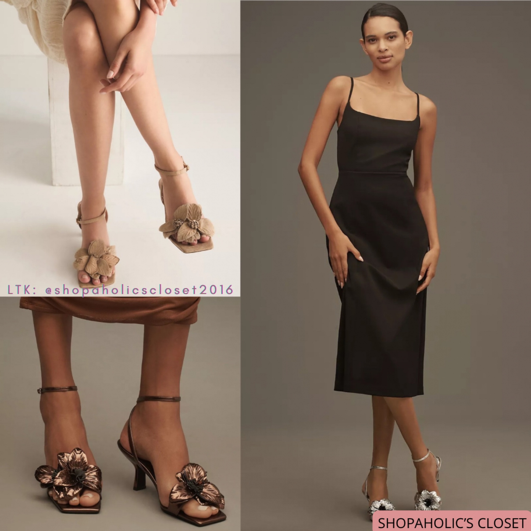 Flower (sandal) Power 🌸🌺

These cuties from Jeffrey Campbell comes in all the colors pictured and some others too. Perfect for holiday party season. At Anthropologie.

#shopdeescloset #shopaholicscloset #shoelove

#LTKShoeCrush #LTKStyleTip