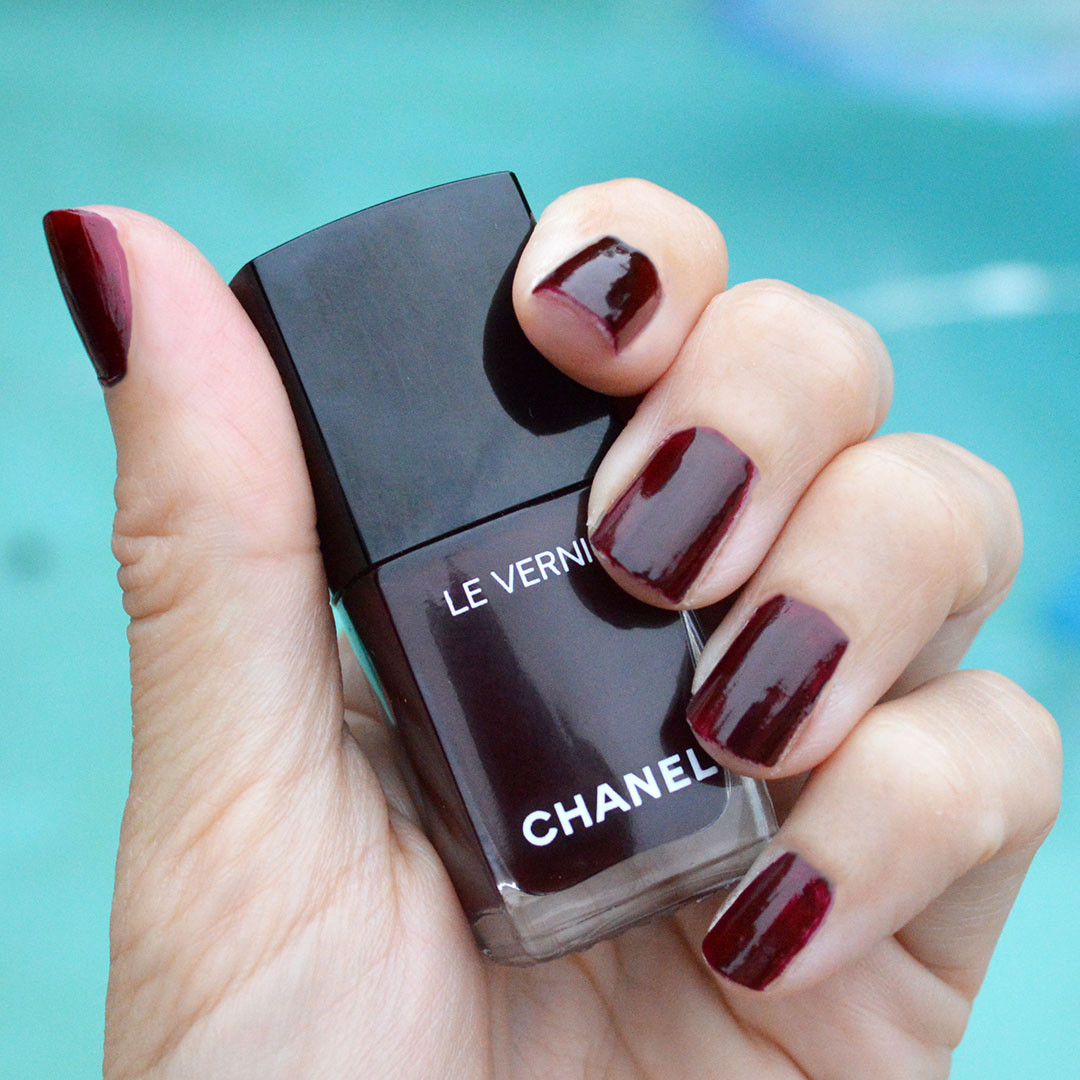 Dark, vampy nails for spring 2026. Love this mysterious spring nail polish from Chanel for the spring season. 

 #LTKOver40 #LTKFindsUnder50 #LTKBeauty